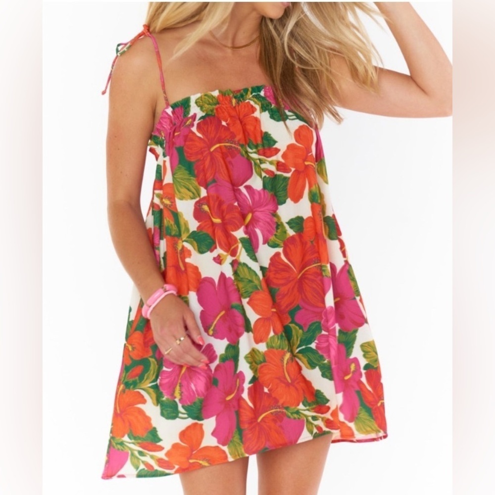 Show me your Mumu Bahama Mama Angel Mini Dress